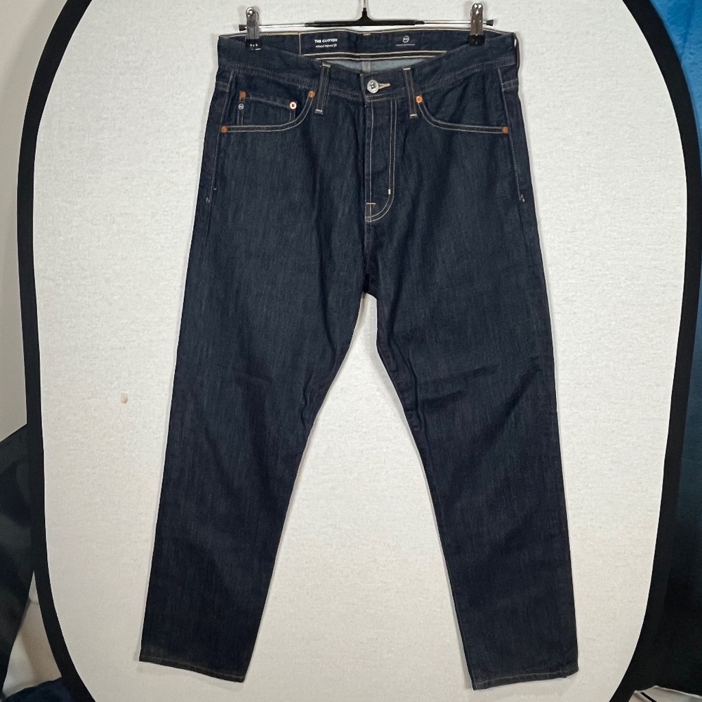 AG Adriano Goldschmidt The Clyfton Men's Denim, Resin Rinse Jeans, 31/33 NWOT